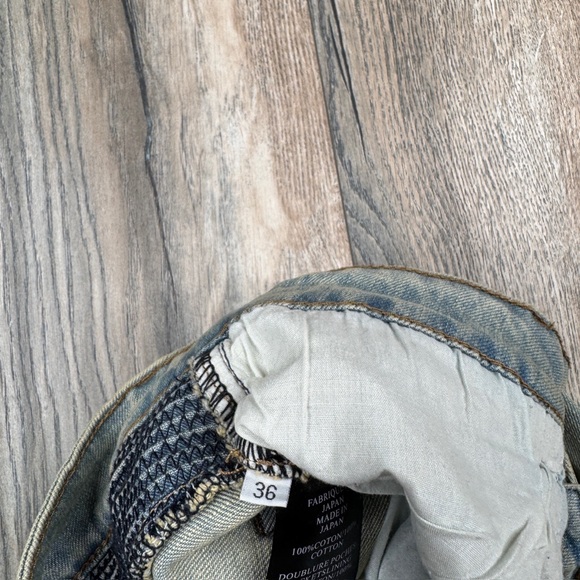 Balmain blue ribbed detail denim jeans size 30 - Picture 9 of 13